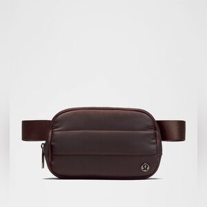 Unisex Lululemon Everywhere Belt Bag Wunder Puff Iridescent Heathered Espresso